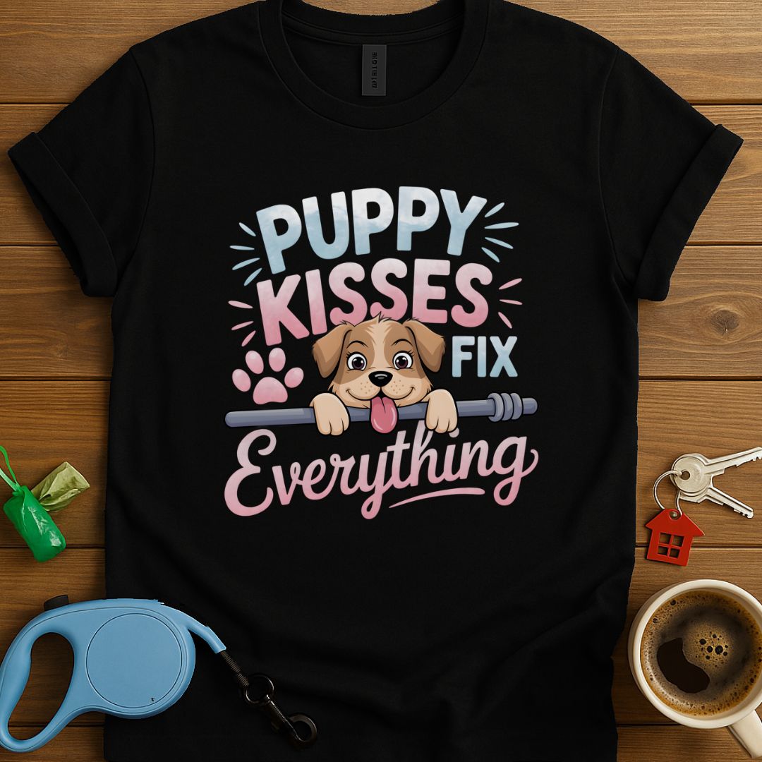 Puppy Kisses Fix Everything T-Shirt