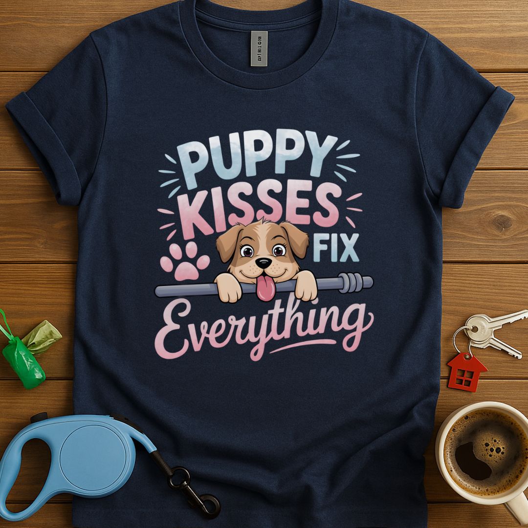 Puppy Kisses Fix Everything T-Shirt
