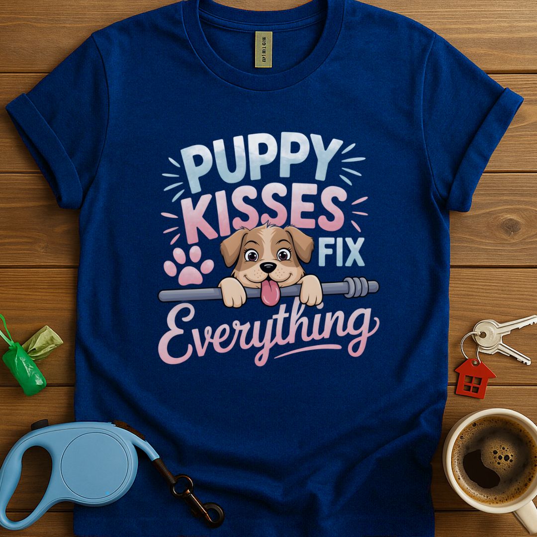 Puppy Kisses Fix Everything T-Shirt