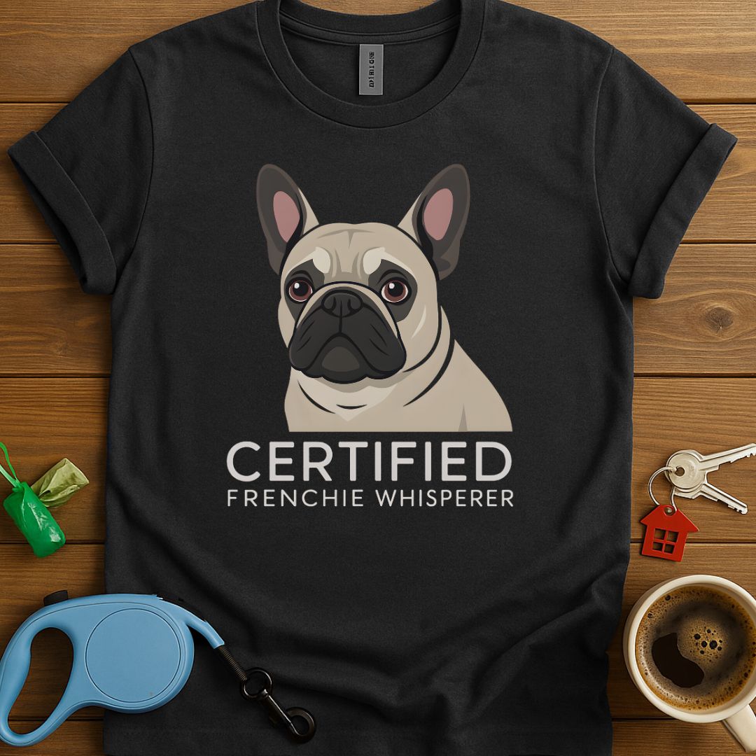 Certified French Bulldog Whisperer T-Shirt