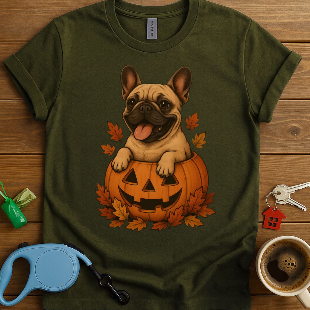 Pumpkin Frenchie T-Shirt
