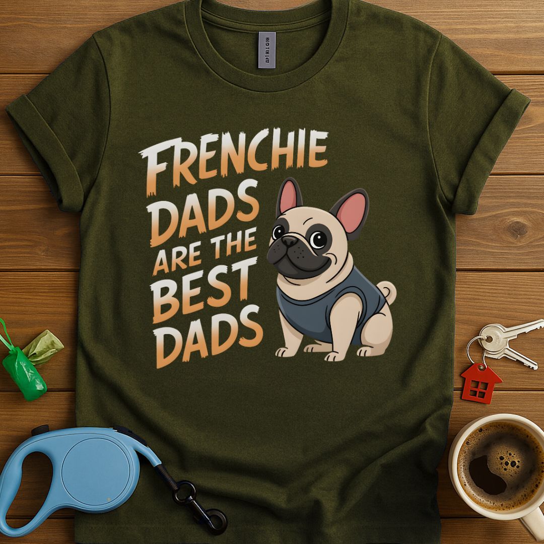 Frenchie Dads Are The Best Dads T-Shirt