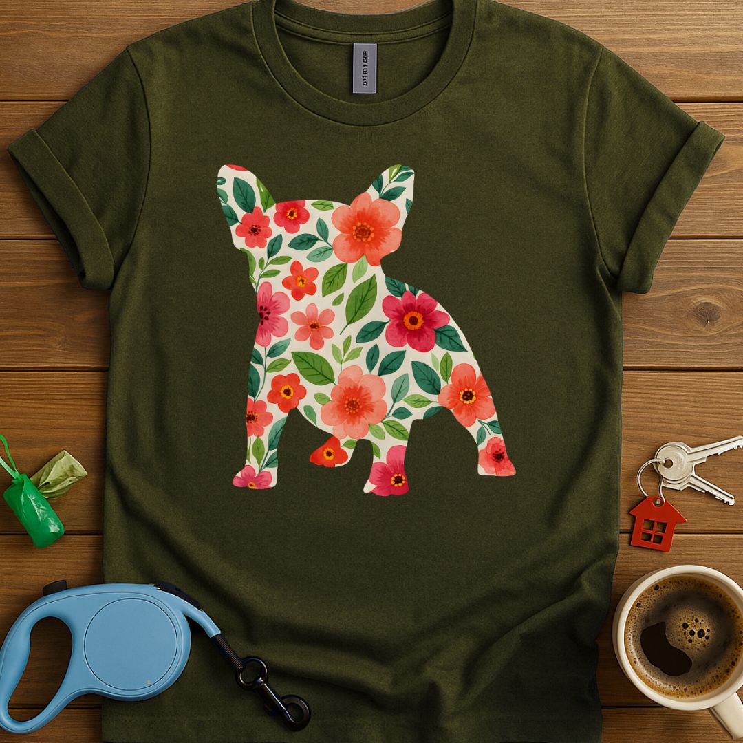 Blooming French Bulldog T-Shirt
