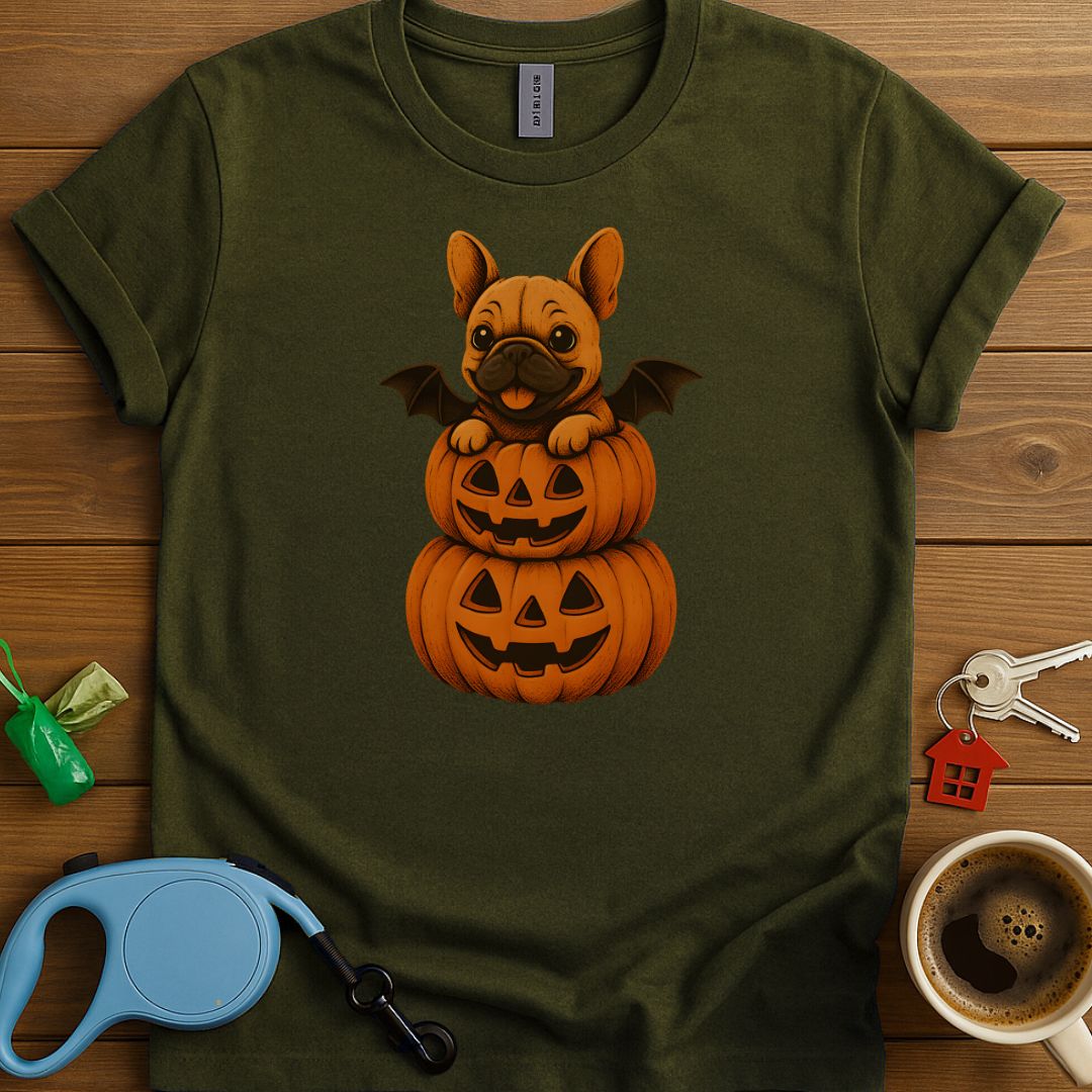 Batdog Pup French Bulldog T-Shirt
