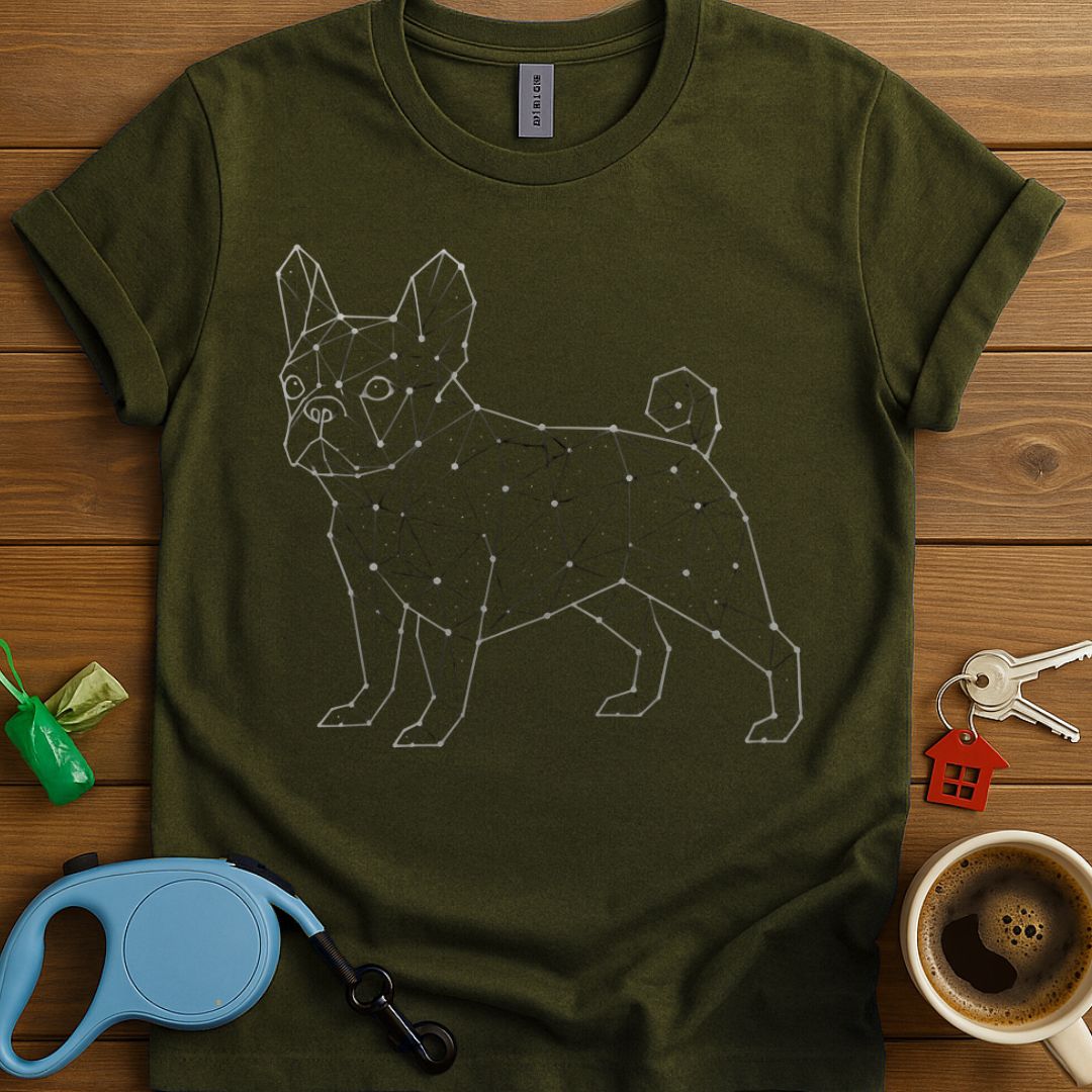 French Bulldog Constellation T-Shirt