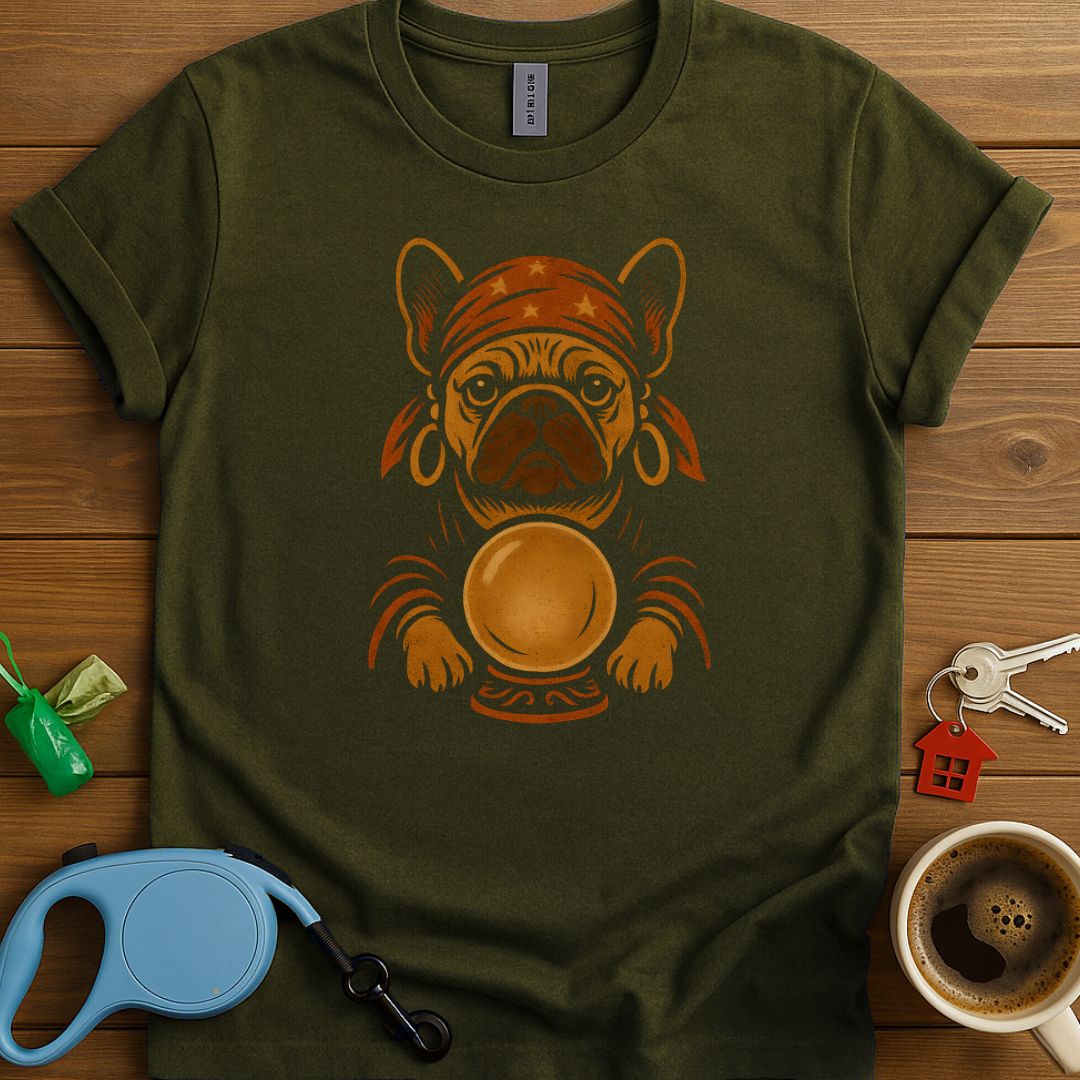 Fortune Teller Frenchie T-Shirt