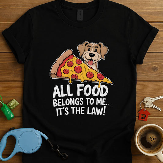 All Food Belongs To Me T-Shirt