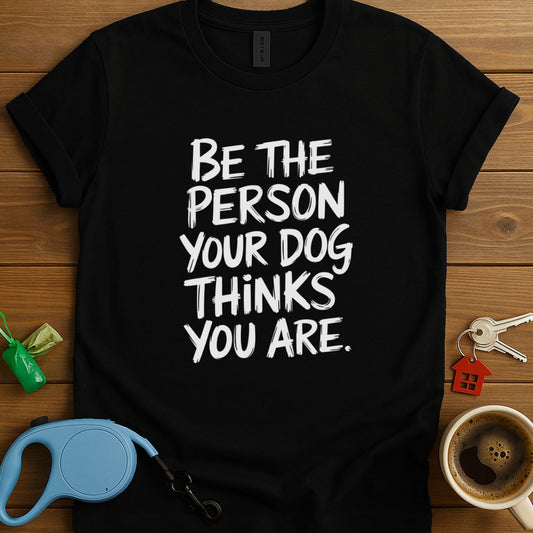 Be The Person Your Dog Thinks You Are T-Shirt