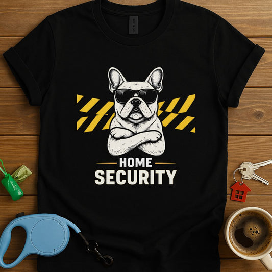 Home Security Frenchie T-Shirt