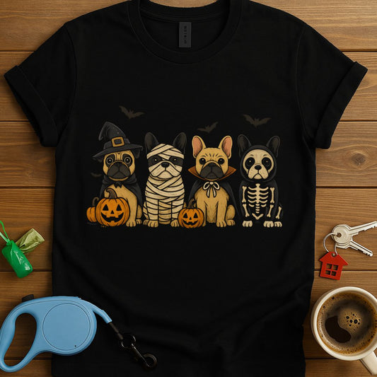 Spooky Frenchie Squad T-Shirt