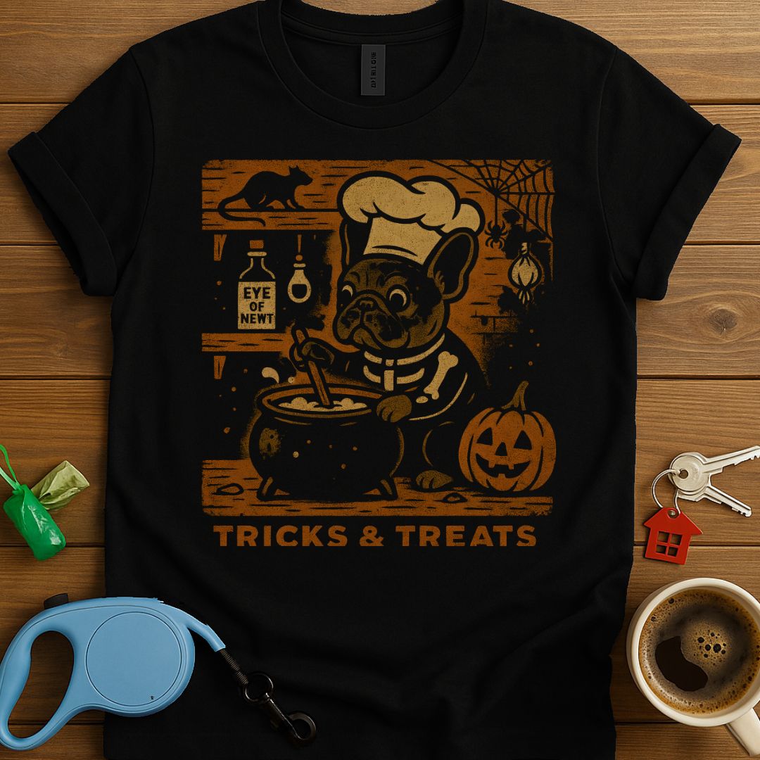 The Frenchie Witch Chef T-Shirt