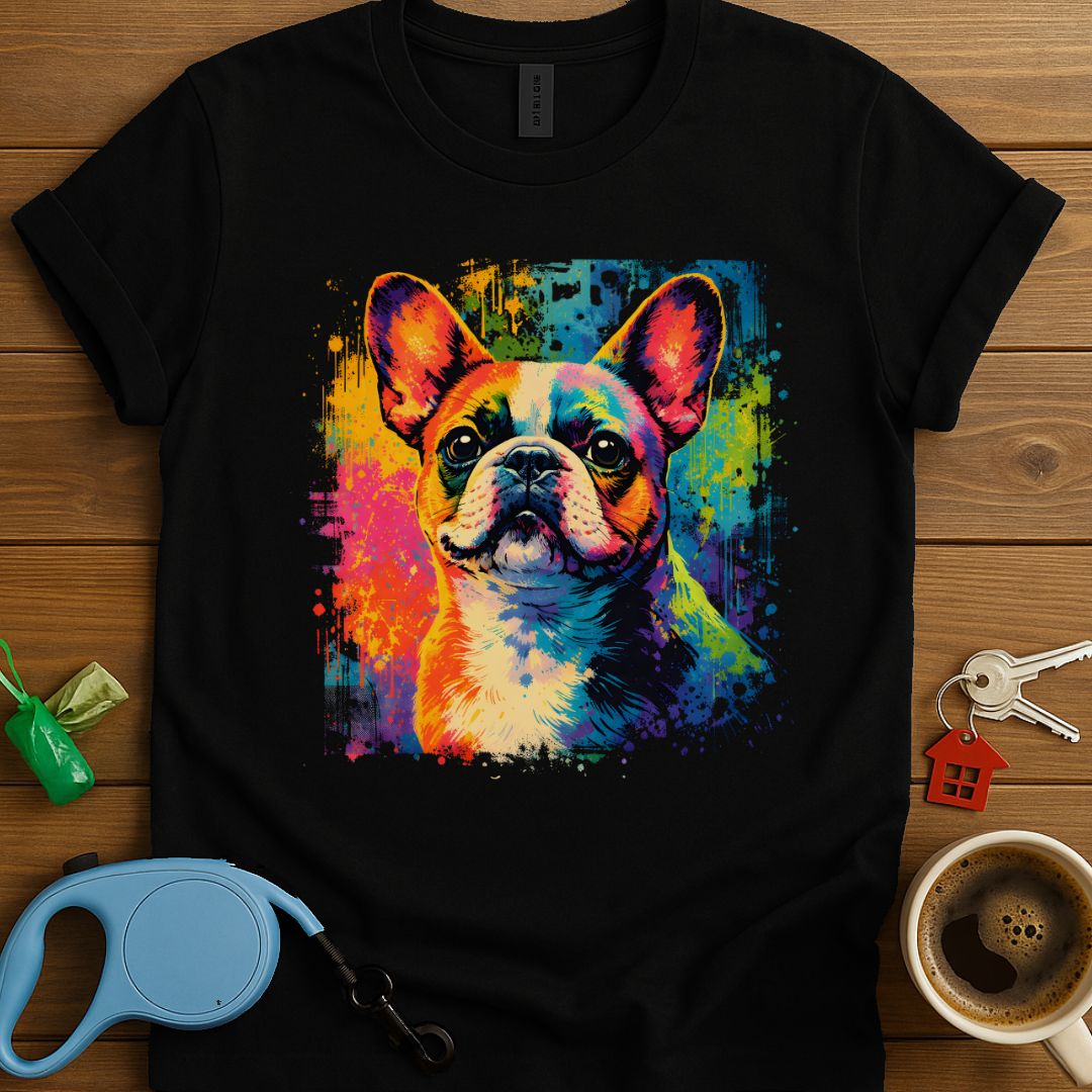 Color Splash Frenchie 2.0 T-Shirt