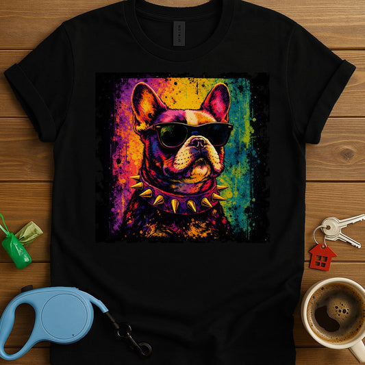 Rockstar French Bulldog T-Shirt