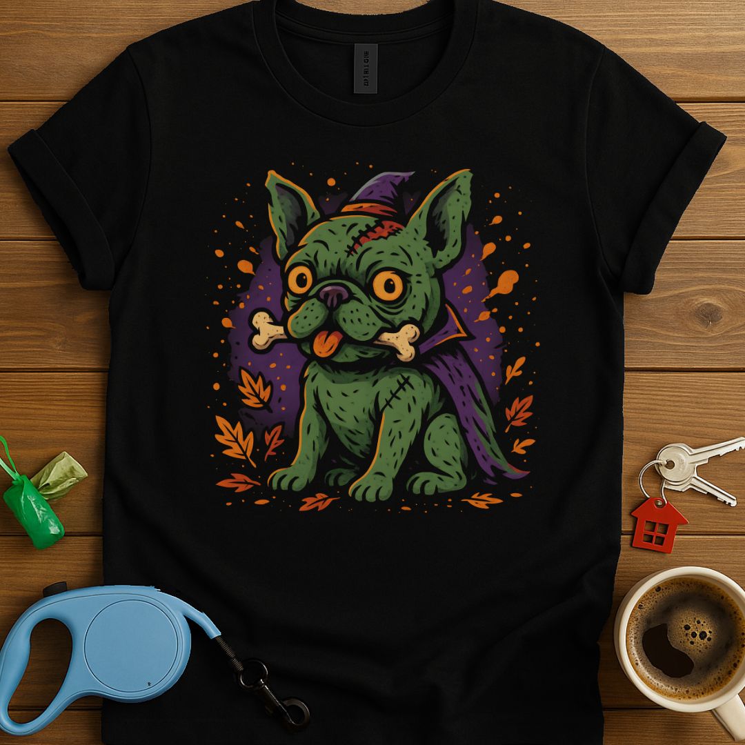 Zombie Frenchie T-Shirt