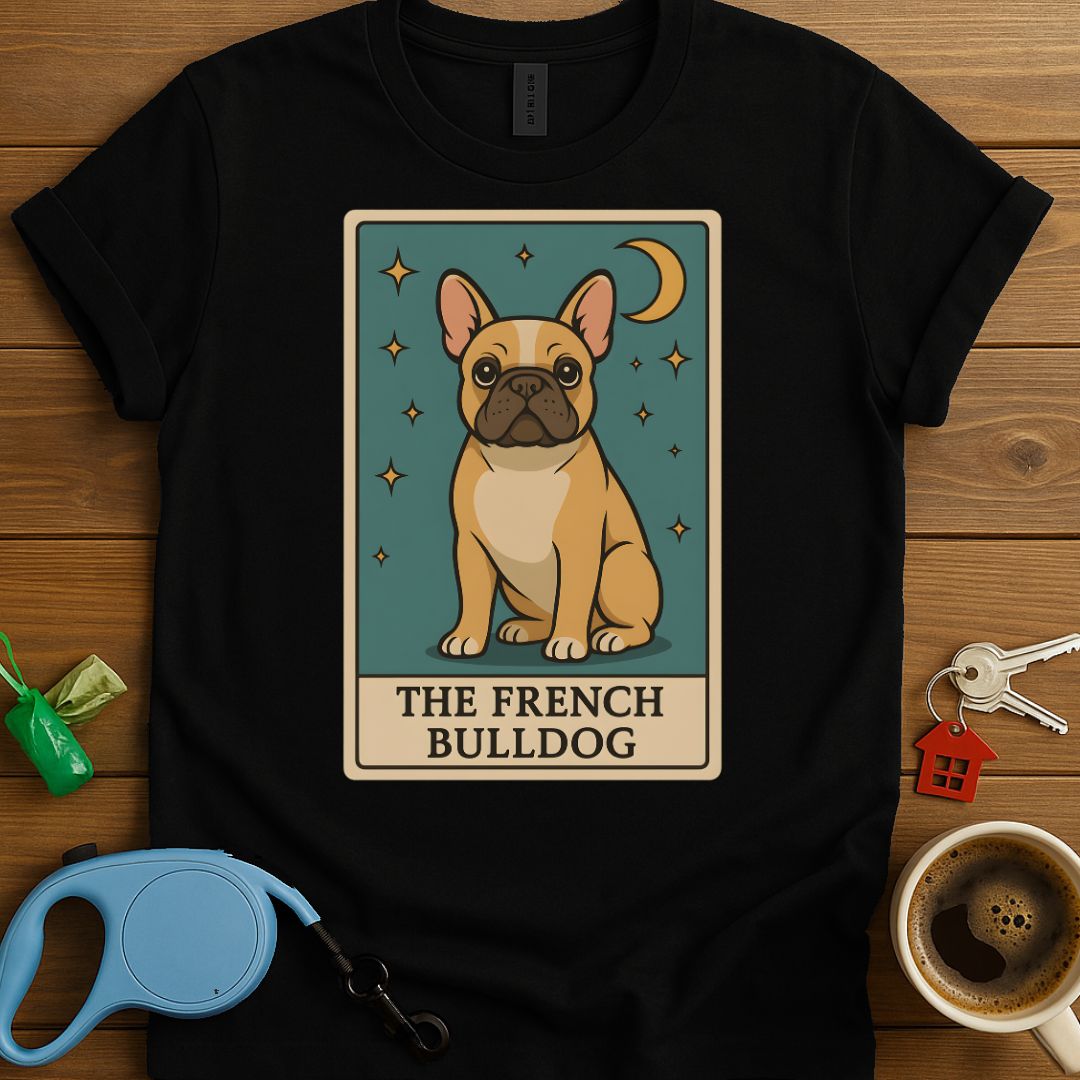 Tarot Card French Bulldog T-Shirt