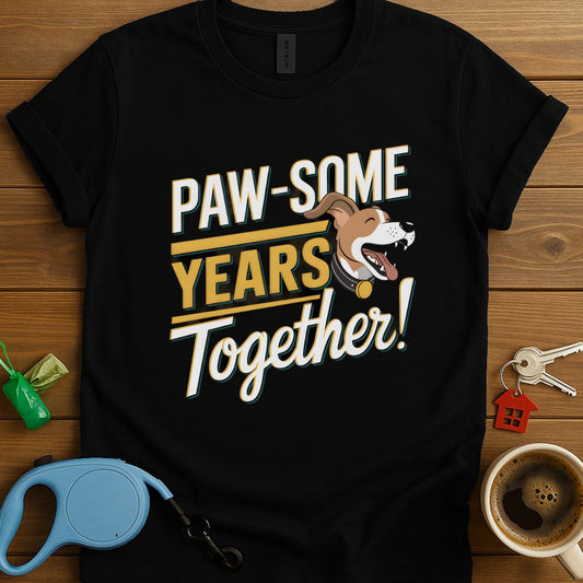 Paw-Some Years Together! T-Shirt