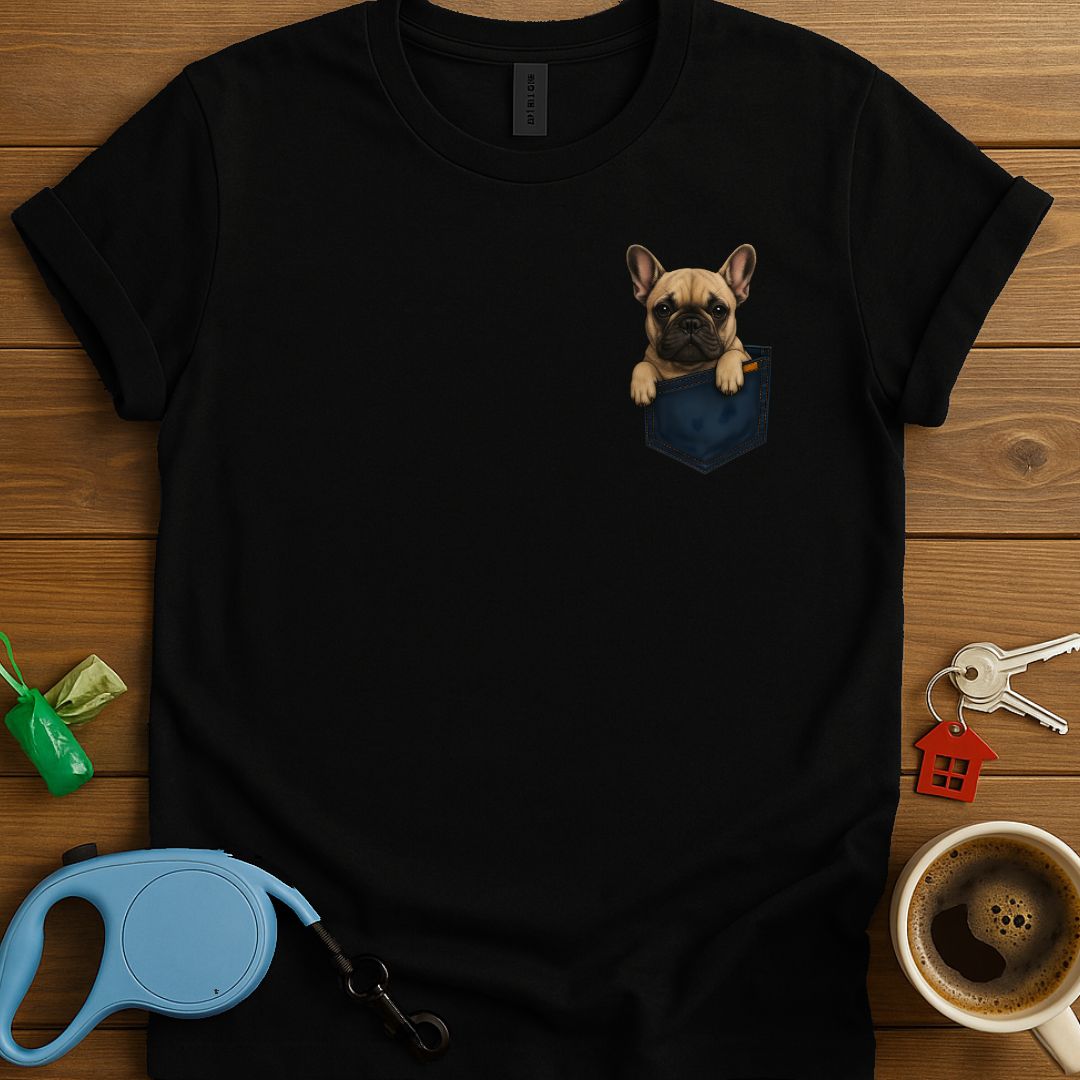 Pocket Size French Bulldog T-Shirt