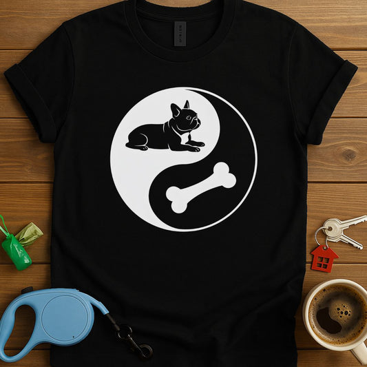 Yin & Yang Frenchie T-Shirt