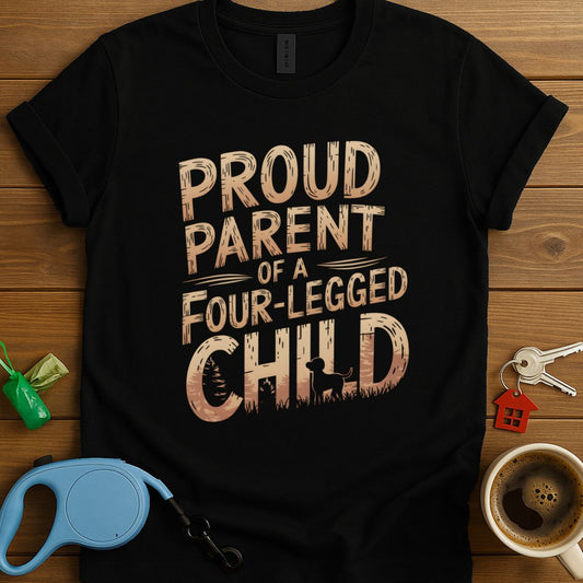 Proud Parent Of A Four-Legged Child T-Shirt