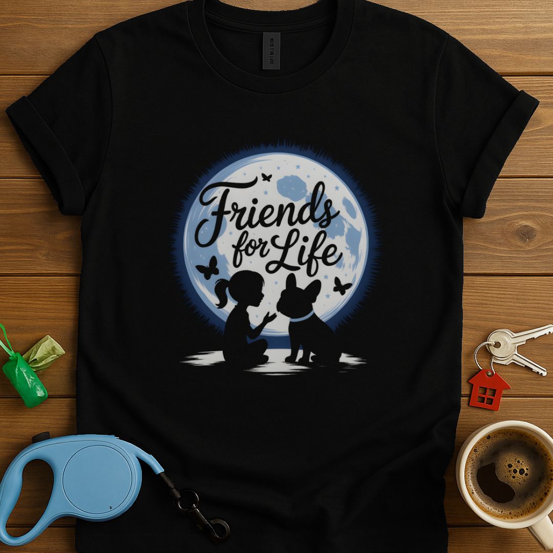 Friends For Life Frenchie T-Shirt