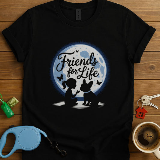 Friends For Life Frenchie T-Shirt