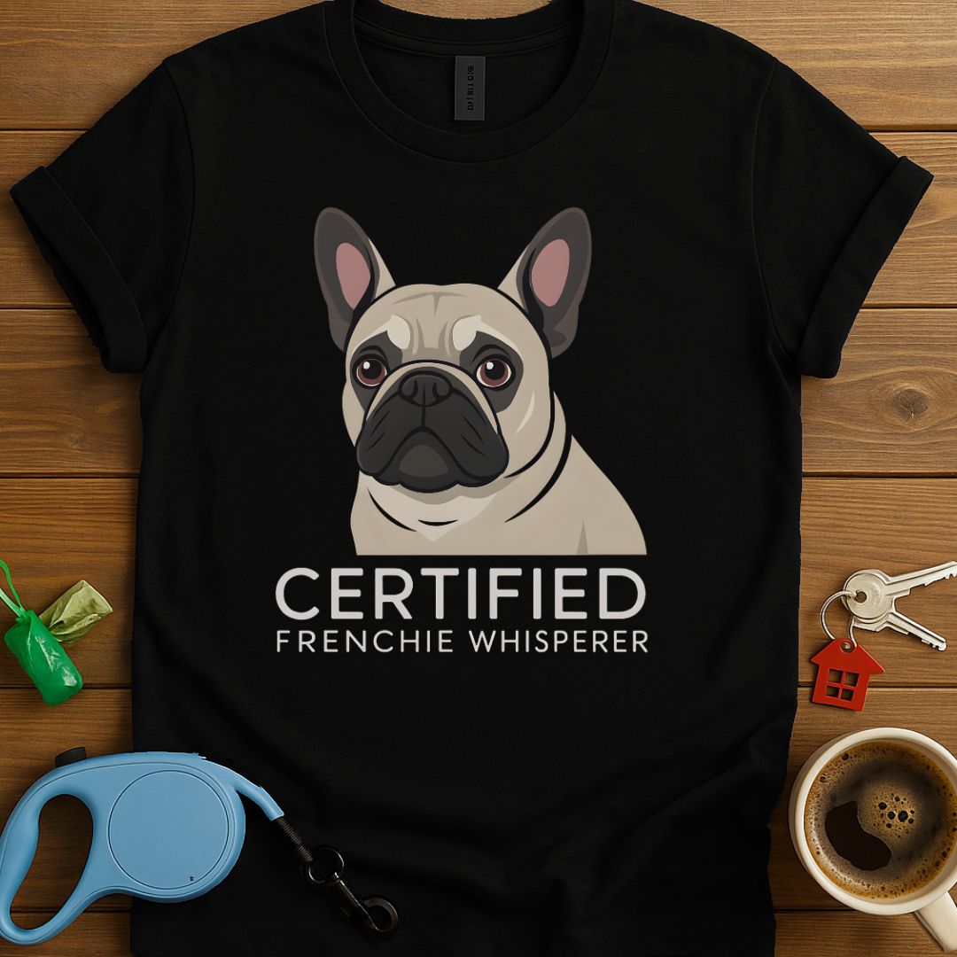 Certified French Bulldog Whisperer T-Shirt