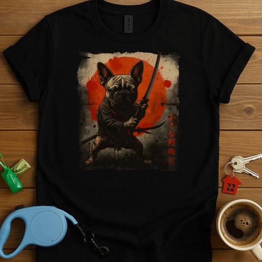 Samurai French Bulldog T-Shirt