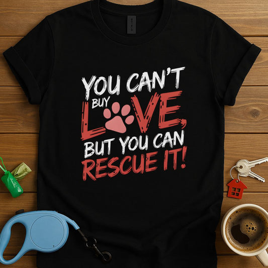 You Can't Buy Love But You Can Resce It! T-Shirt