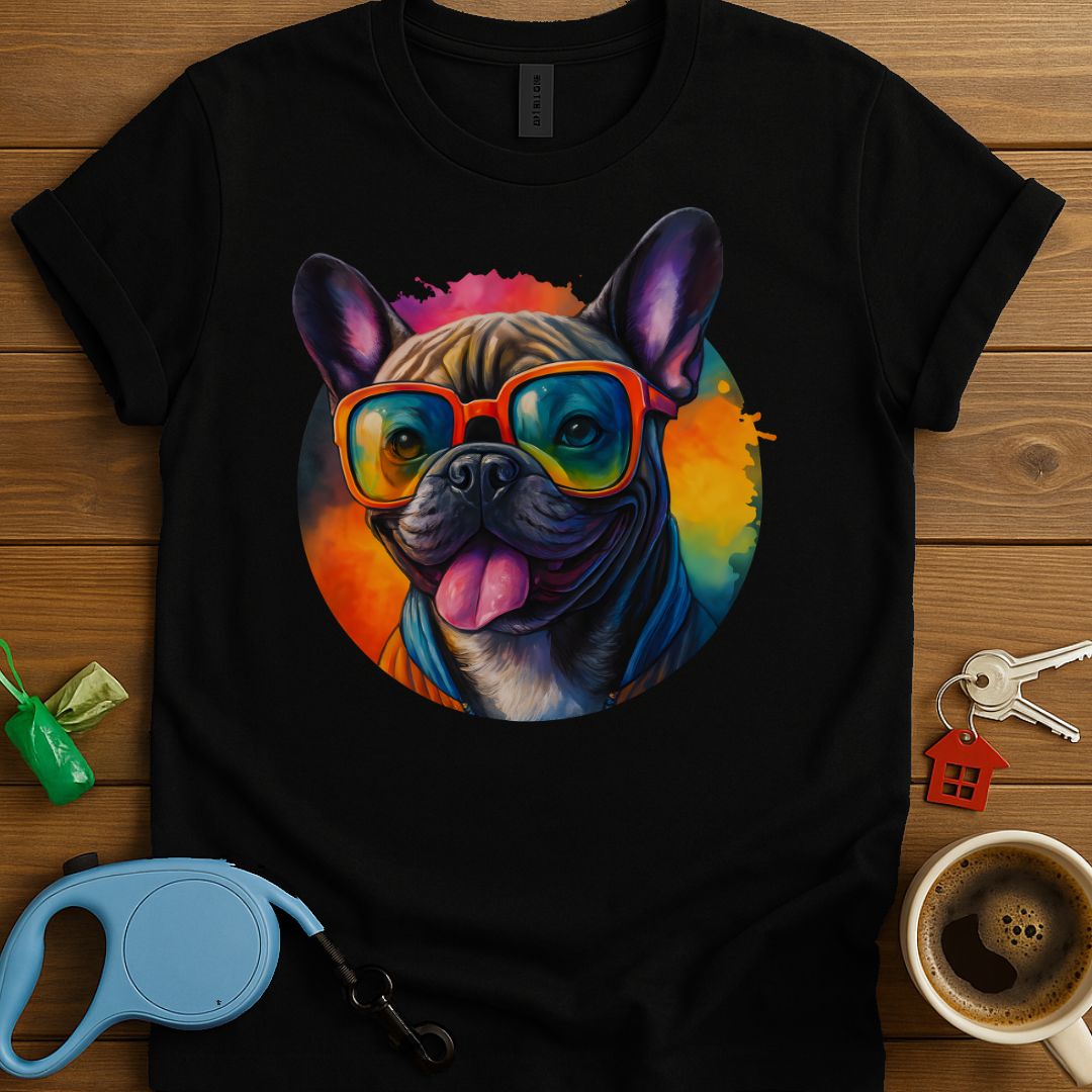 Color Splash Frenchie T-Shirt