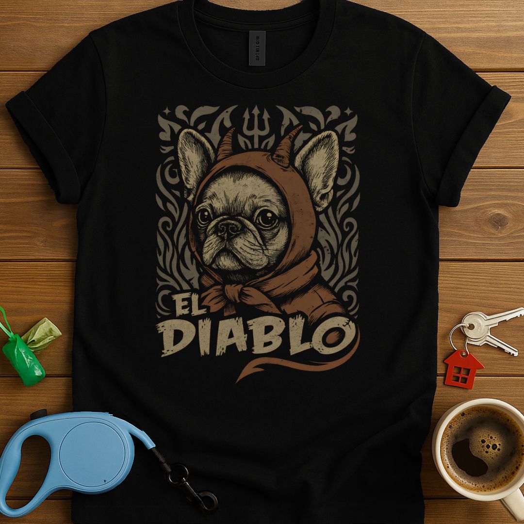 El Diablo French Bulldog T-Shirt
