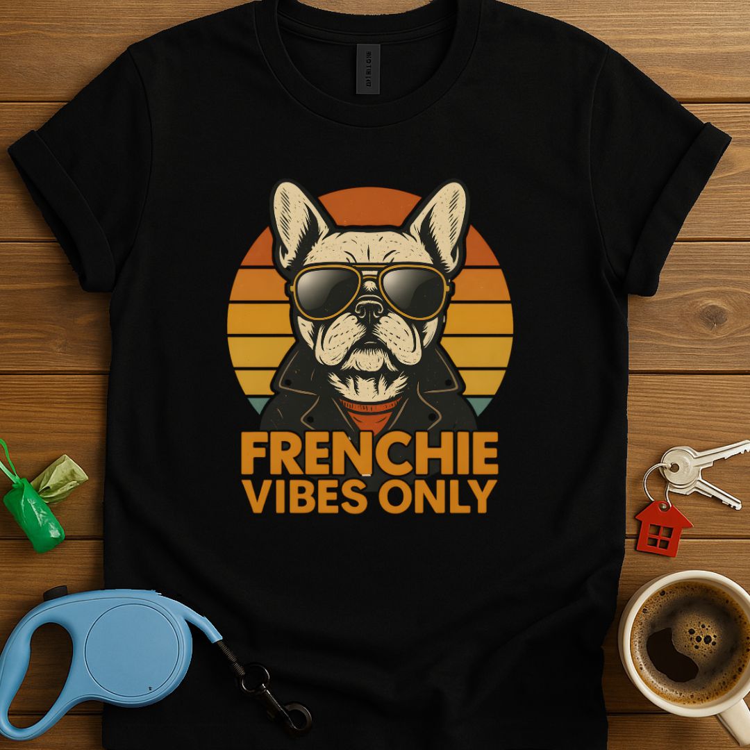 Frenchie Vibes Only T-Shirt