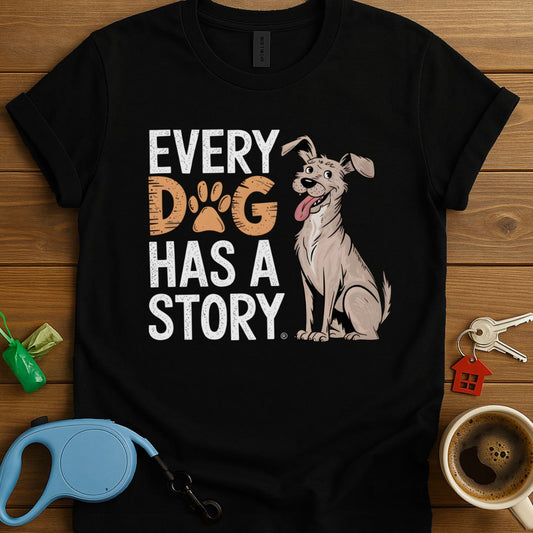 Every Dog Has A Story T-Shirt