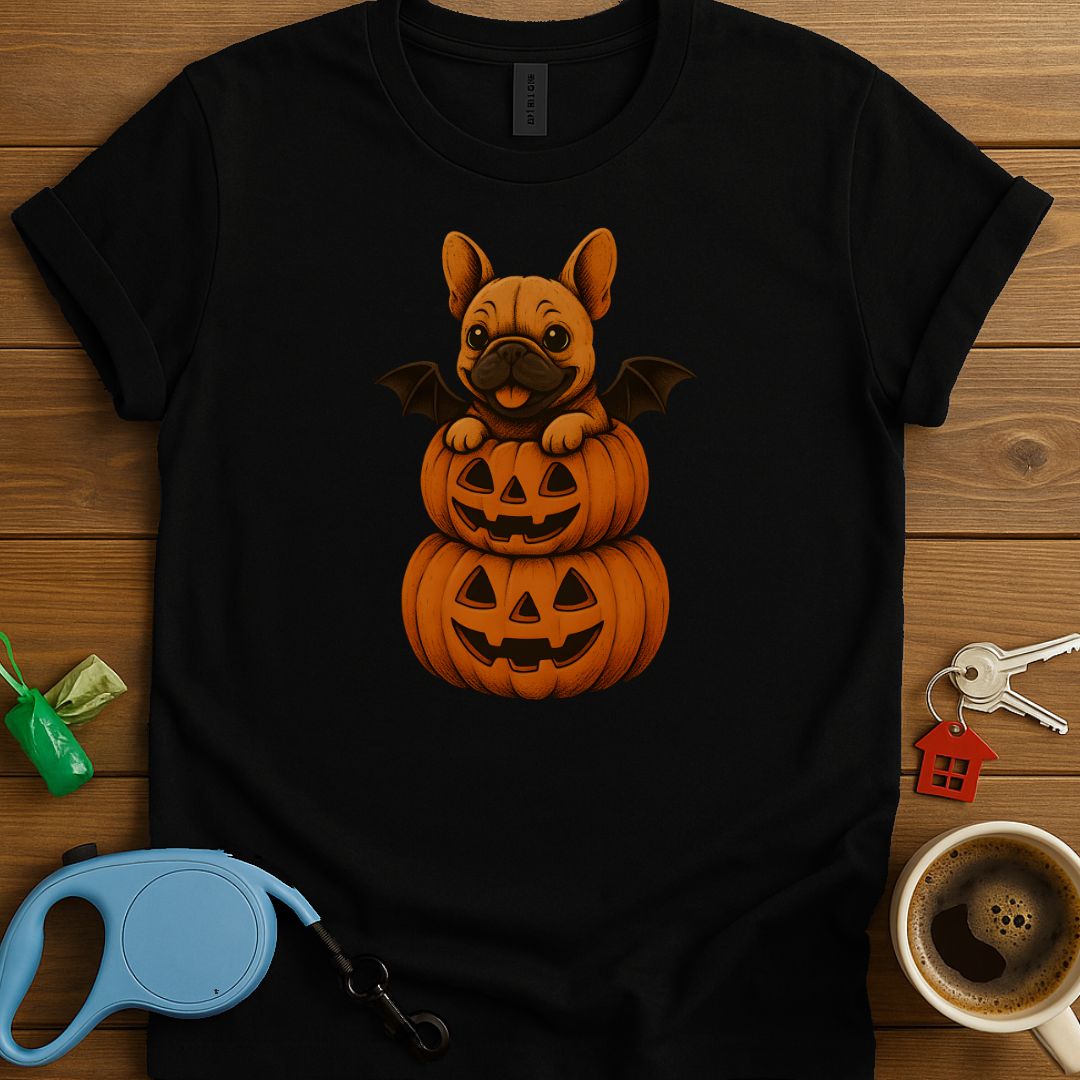 Batdog Pup French Bulldog T-Shirt