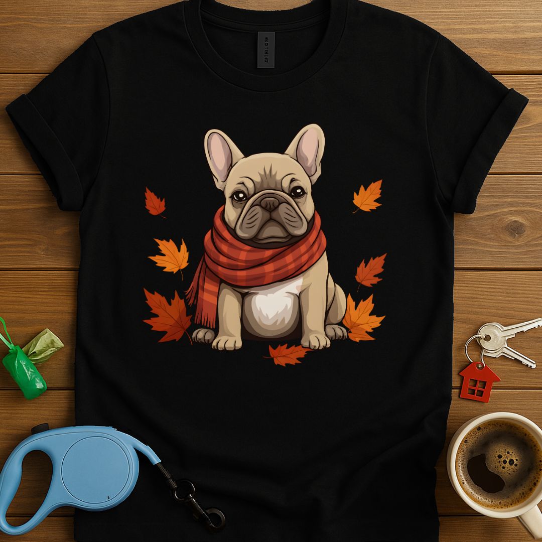 Autumn Vibes Frenchie T-Shirt