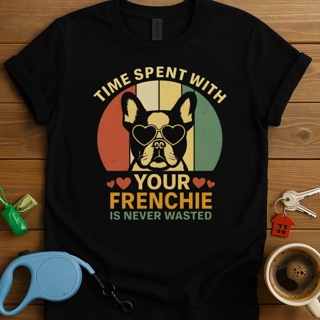 Time Spent With Your Frenchie Is Never Wasted T-Shirt