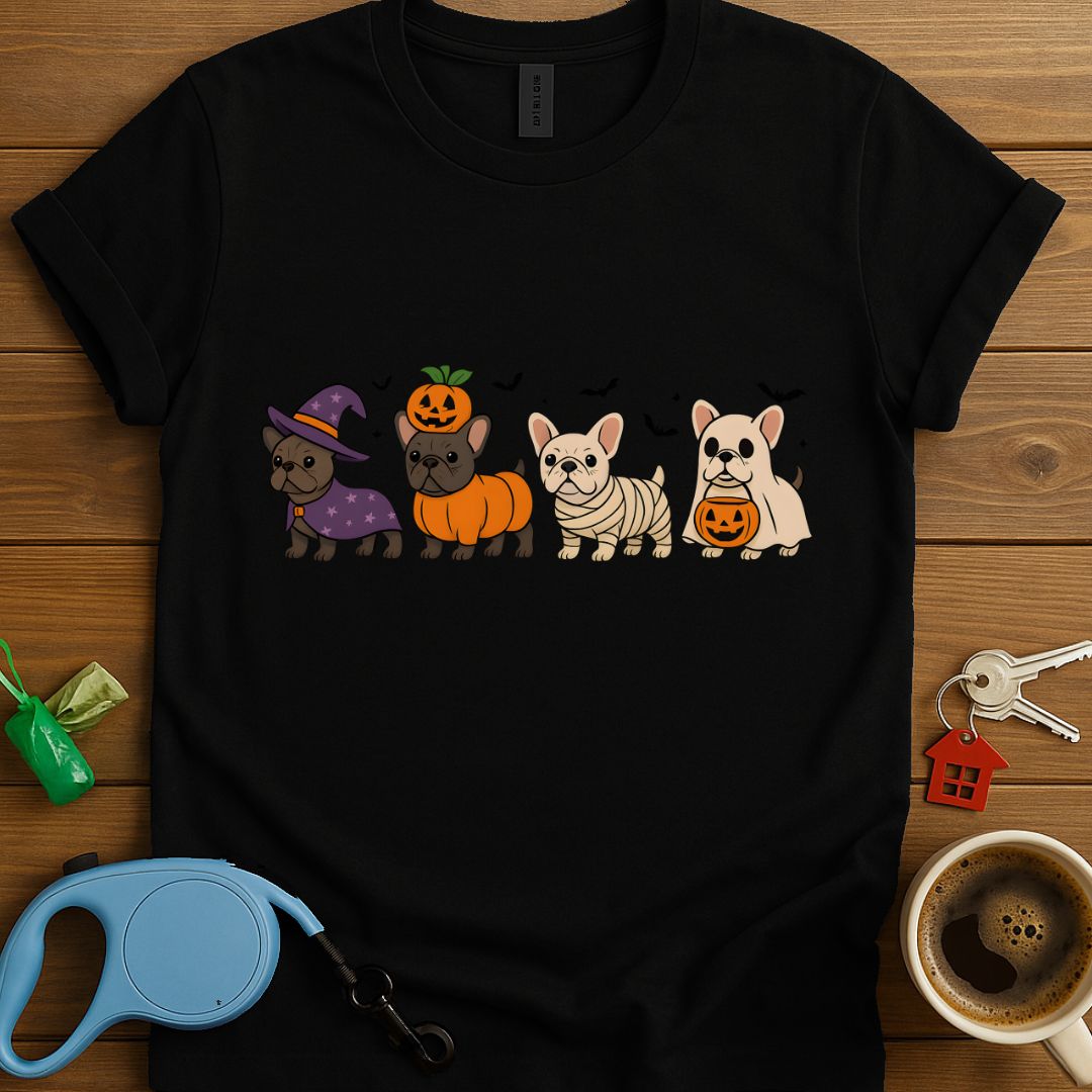 Frenchie Howl-O-Ween Squad T-Shirt