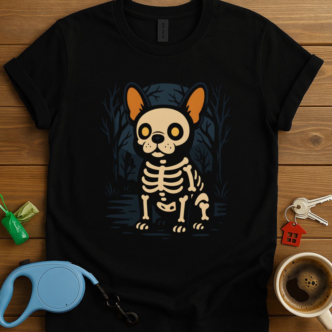 Skeleton Frenchie T-Shirt
