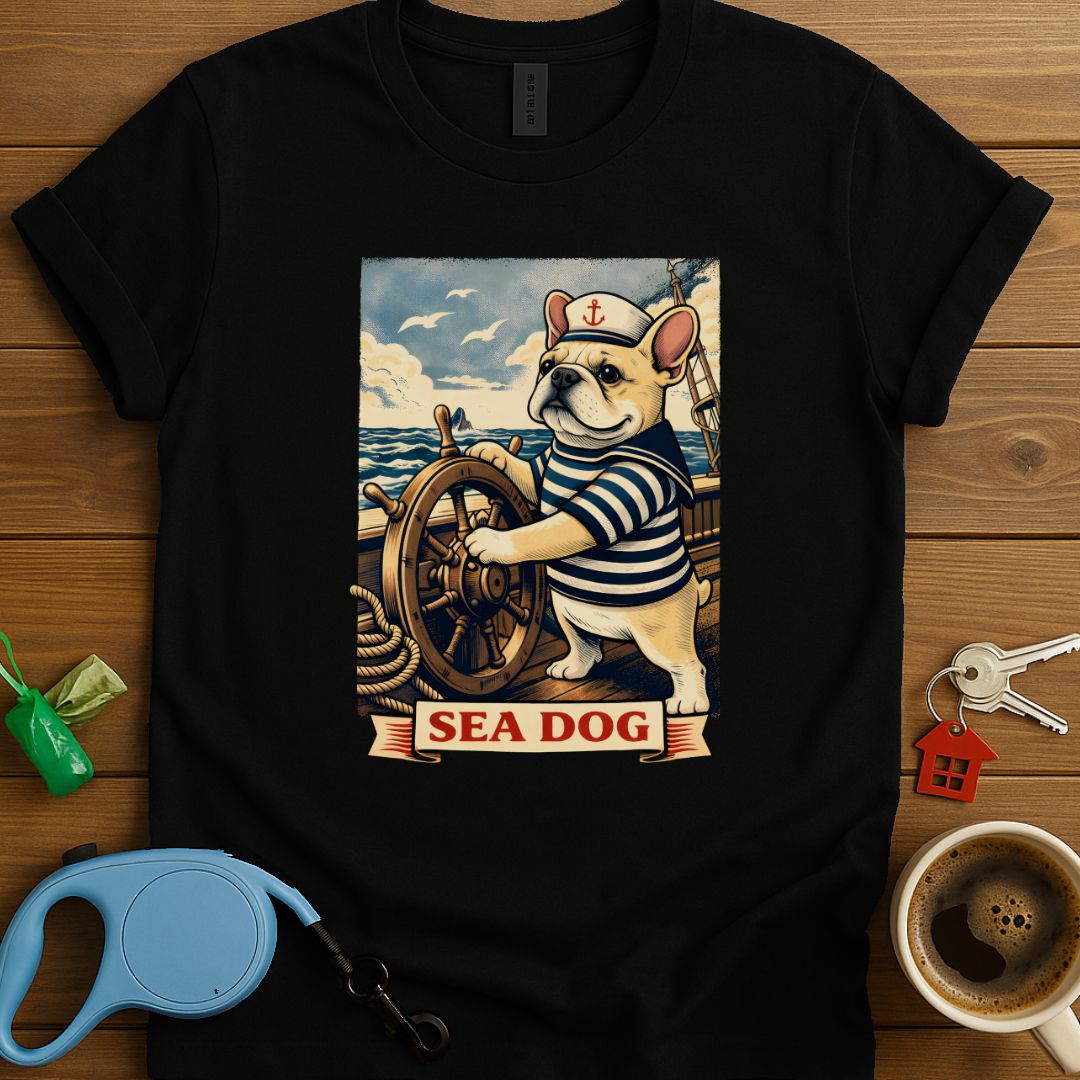 Sea Dog Frenchie T-Shirt