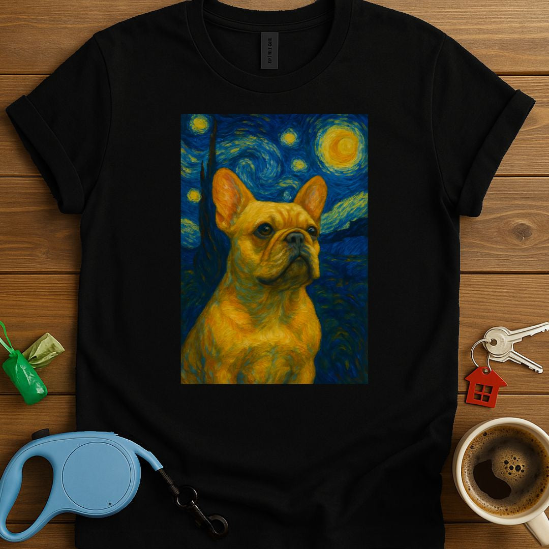 Van Gogh’s Frenchie Muse T-Shirt