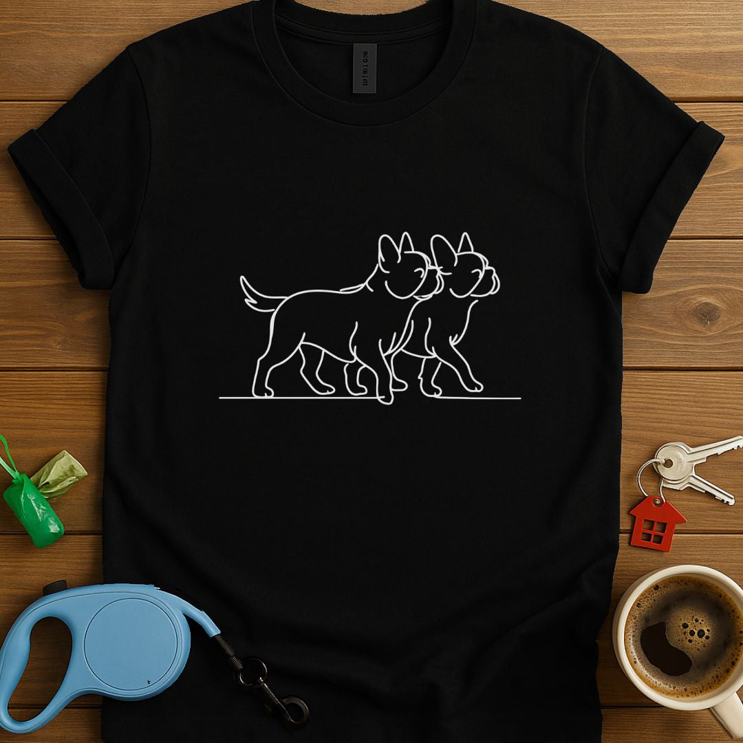 Double Trouble Frenchie T-Shirt