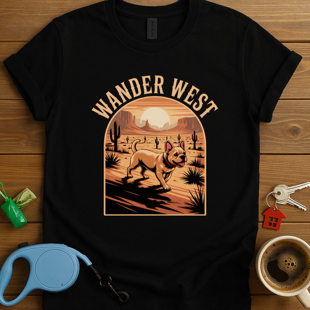 Wander West Frenchie T-Shirt