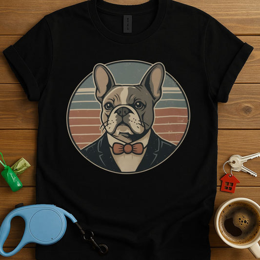French Bulldog in Suit T-Shirt