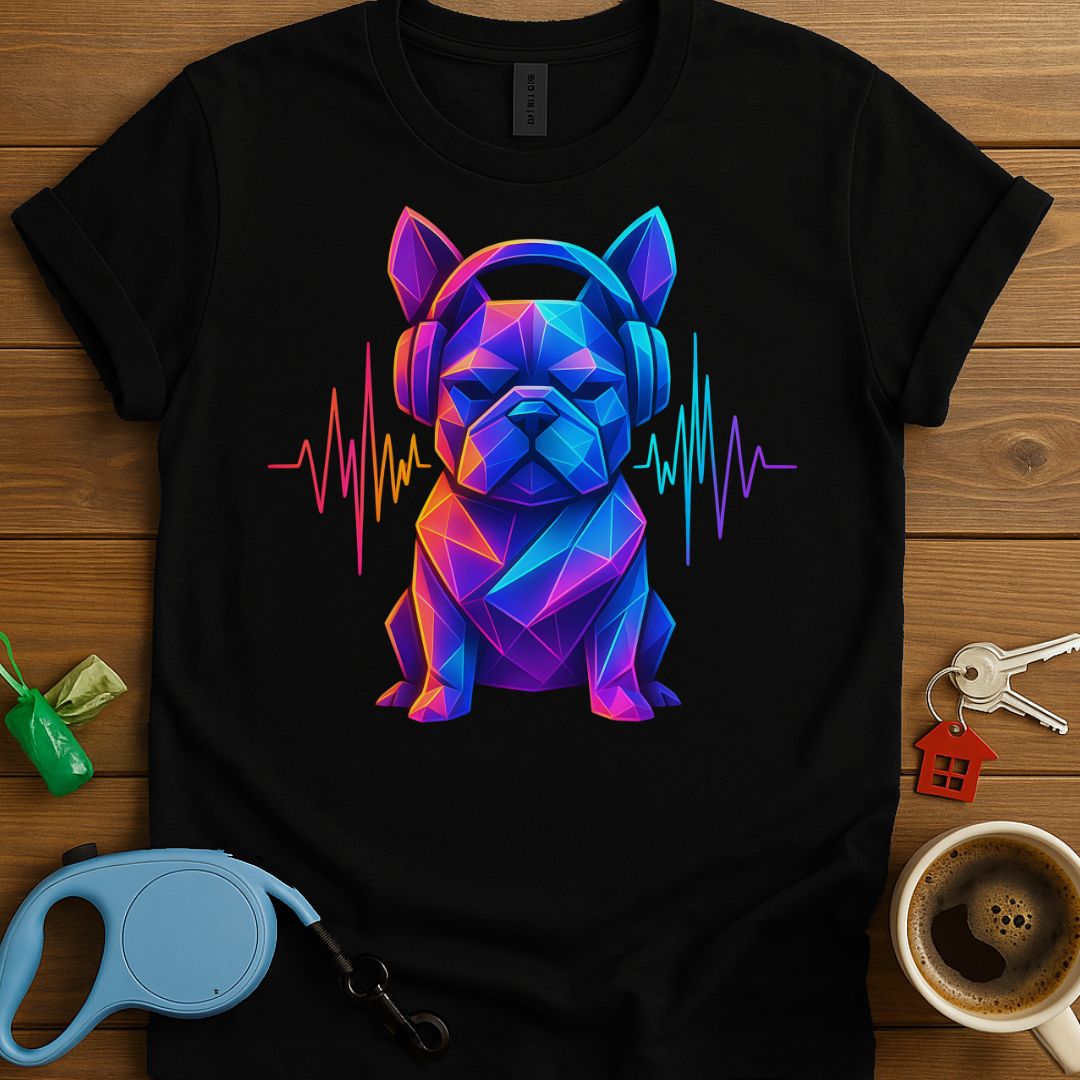 Electric Dj Frenchie T-Shirt