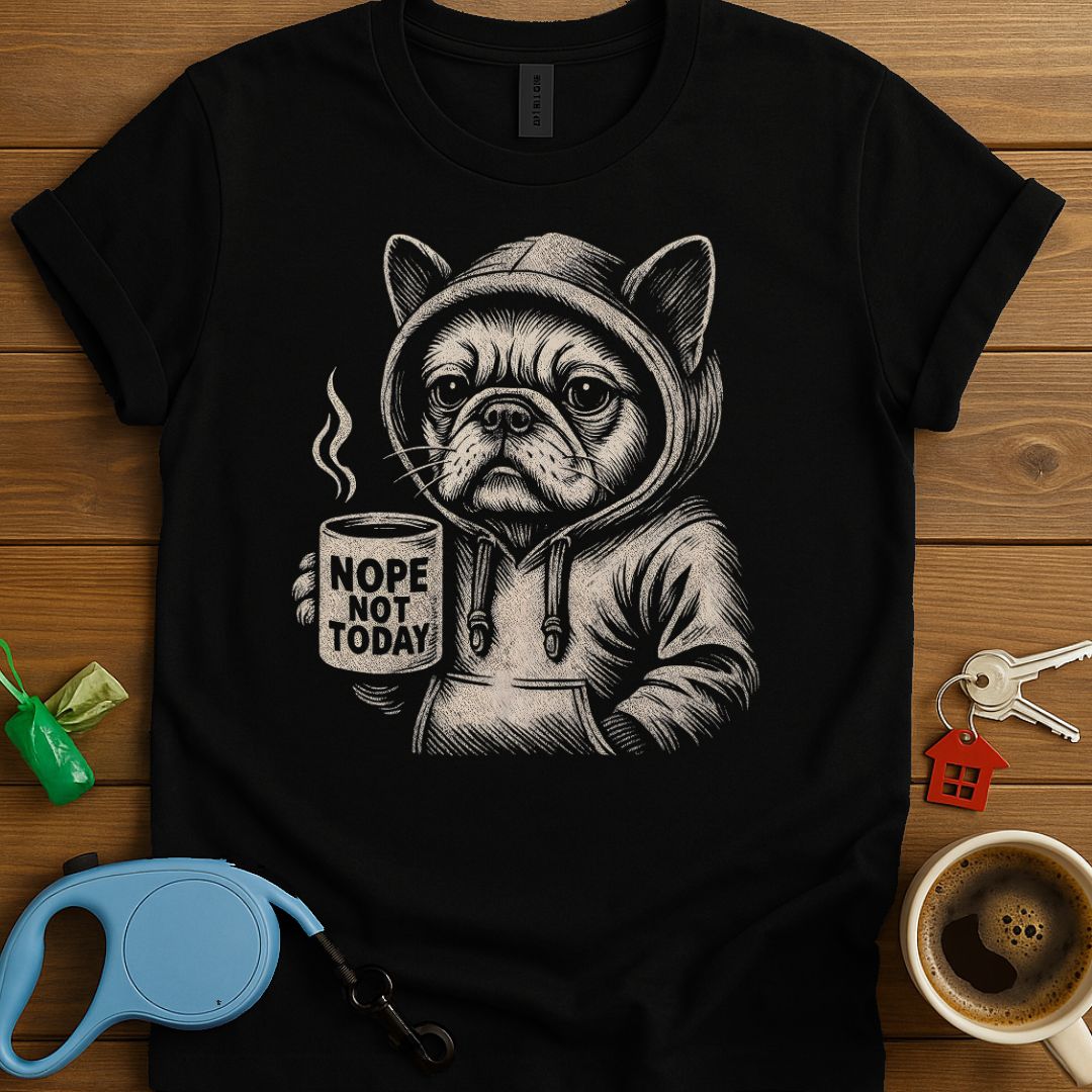Not Today French Bulldog T-Shirt