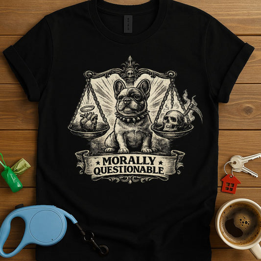 Morally Questionable Frenchie T-Shirt