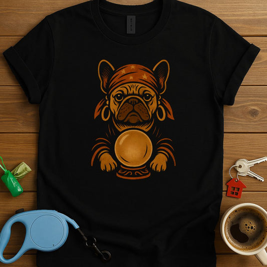 Fortune Teller Frenchie T-Shirt