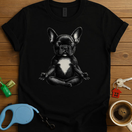 Meditating French Bulldog T-Shirt