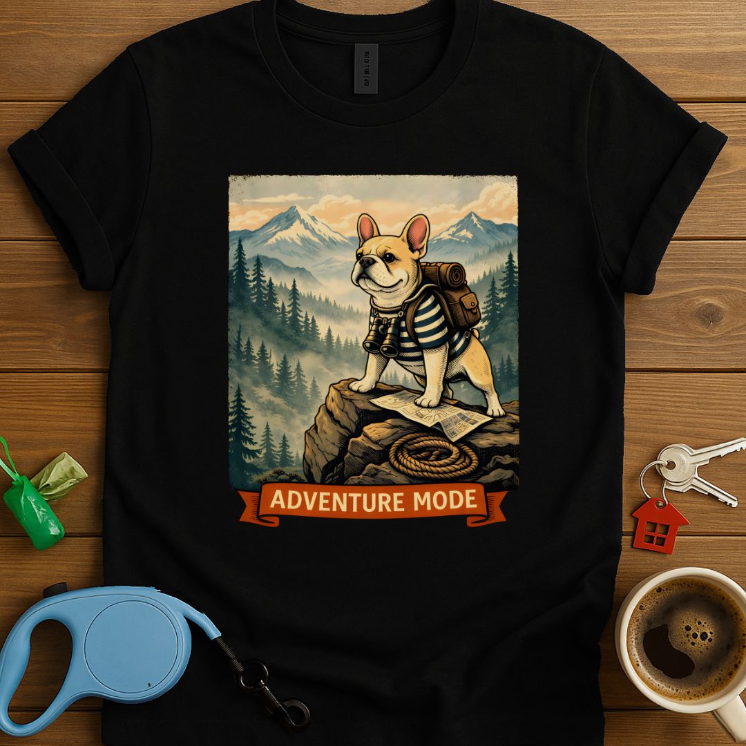 Adventure Mode Frenchie T-Shirt