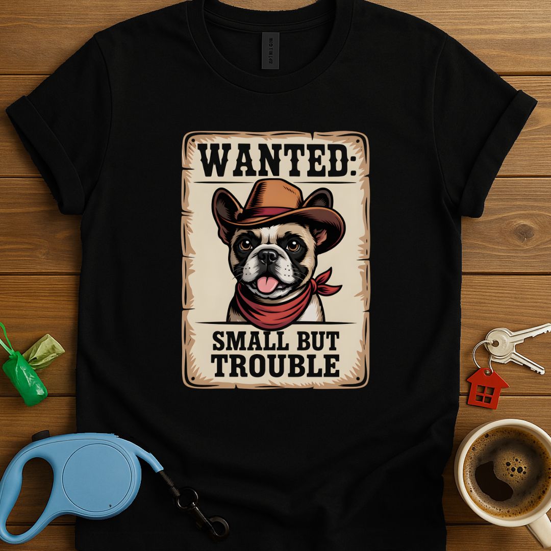 Wanted Frenchie T-Shirt