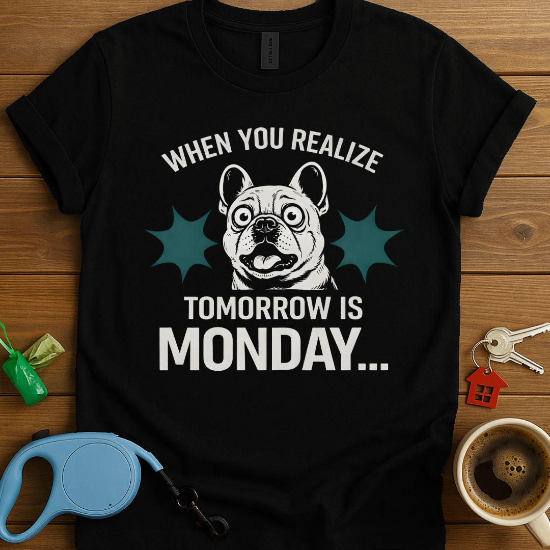 Tomorrow Is Monday Frenchie T-Shirt